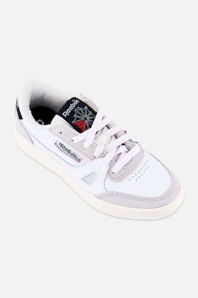 Reebok Kids Boy Lt Court Lace Up Tennis Shoes, White