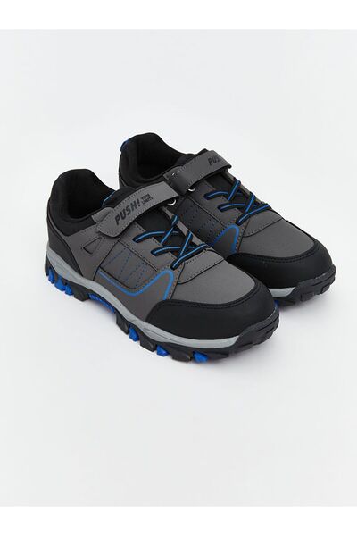 LC Waikiki Lcw Steps Boy's Trekking Shoes with Laces and Velcro