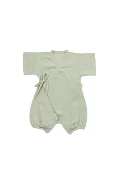BabyCosy Sleeve Wrap Jumpsuit, BabyCosy, 100% Cotton, Green (Size: 6-9 Months)