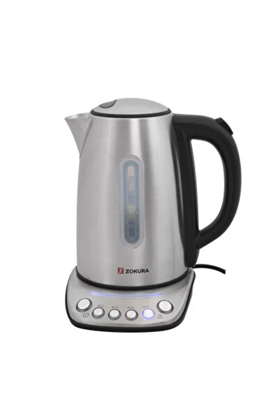 Zokura Fierbător electric 1,7 L, 2200 W, 4 temperaturi presetate -