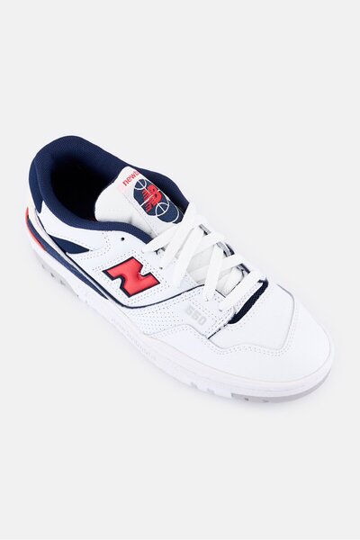 New Balance Kids Boy GSB550ED Lace Up Outdoor Shoes, White