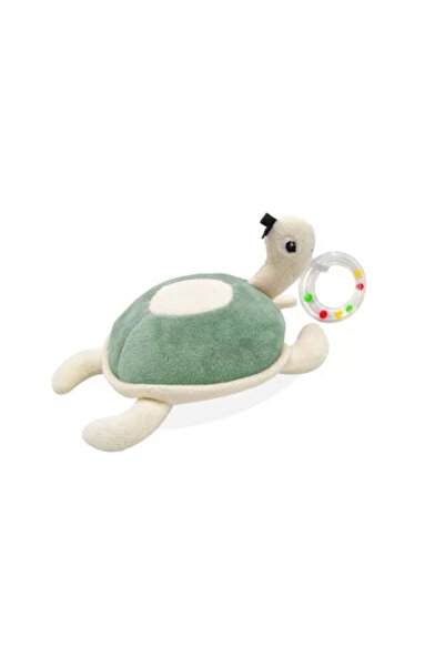 Babyjem Rattling Toy Plush Turtle, 3 months+ (Color: Brown)
