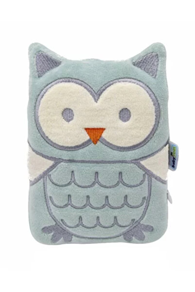 Babyjem Pernuta anticolici cu samburi de cirese Bufnita (Culoare: Verde)