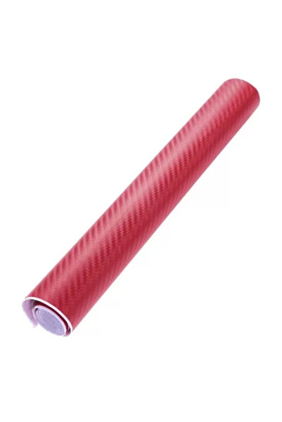 Avex Autobalovací fólie Carbon 3D - červená (3m x 1,27m)