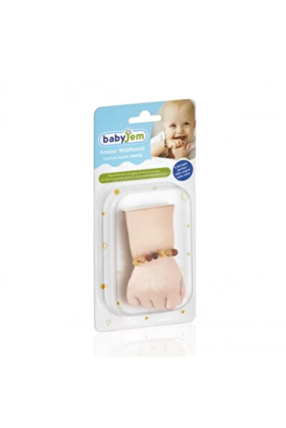 Babyjem Bratara din chihlimbar pentru bebelusi (Culoare: Multicolor)