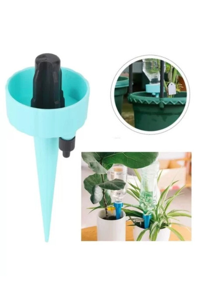 OEM Irrigation Dripper with Valve, Adjustable Water Flow, for Indoor Plants, PP, 16.5 cm