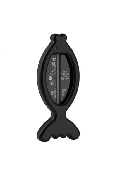 Babyjem Termometru de baie și cameră cu pești (culoare: negru)