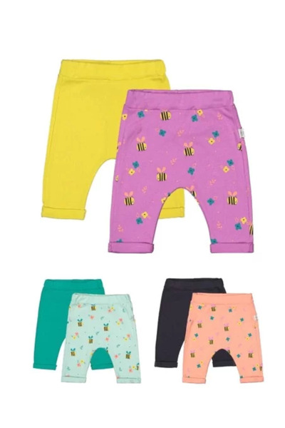 Tongs Baby Set of 2 pairs of Bees pants for babies