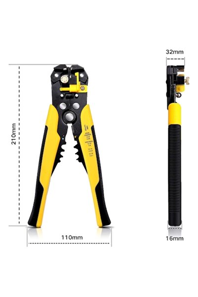 AB HOMES Clește multifuncțional AB HOMES, Decablare și sertizare