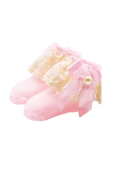 drool Ciorapei cu perluta (Color: Pink)