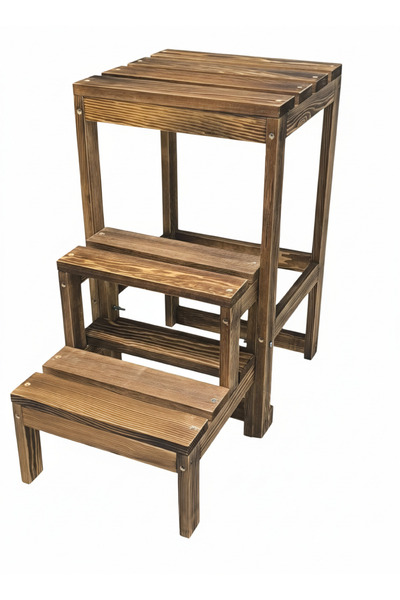 Sedefira Tabure,Ahşap Tabure,Ahşap Merdiven,Katlanır Merdiven,Basamak,