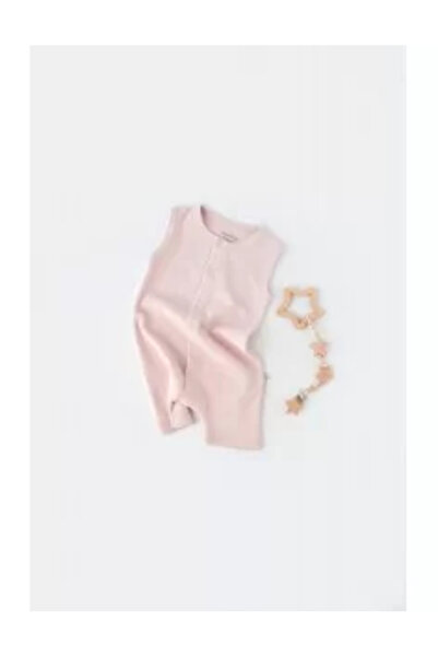 BabyCosy Long-sleeve onesie with long pants in cotton and modal - White