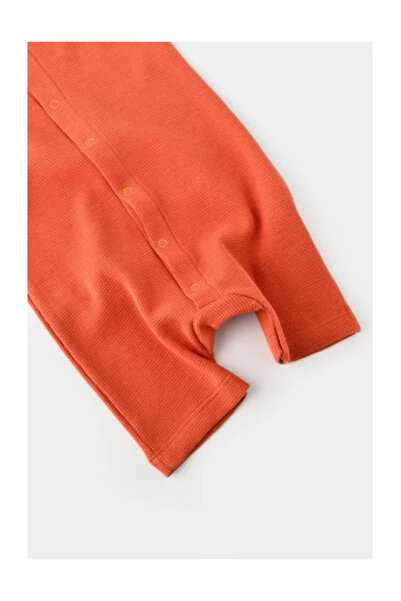 BabyCosy Sleeveless Romper with Short Pants - 100% Cotton - Cinnamon, (Size: 18-24 Months)