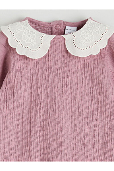 LC Waikiki Sparkling Choices from Shining Store |   Baby Collar Baby Girl Jumpsuit