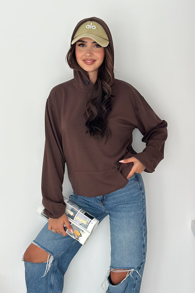 Noa Noa Γυναικείο φούτερ oversized – Άνεση καθημερινά & μίνιμαλ στυλ