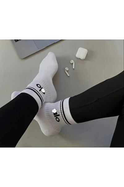 ÖZGESTORE Sports Set of 3 Black-White-Grey Ayoga Socks