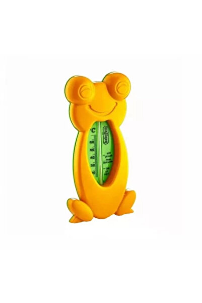 Babyjem Bath and Room Thermometer Frog (Color: Gray)