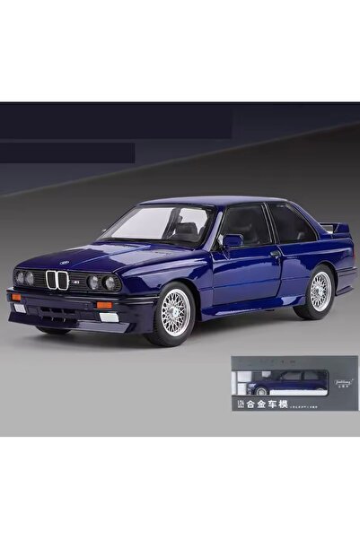 tmtoysandmore Bmw m3 1978 E30 1:24 Diecast Metal Koleksiyon Araba Mavi