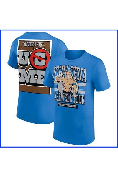 l'eivor John Cena UC ME Never Give Up Βαμβακερό μπλουζάκι με στάμπα