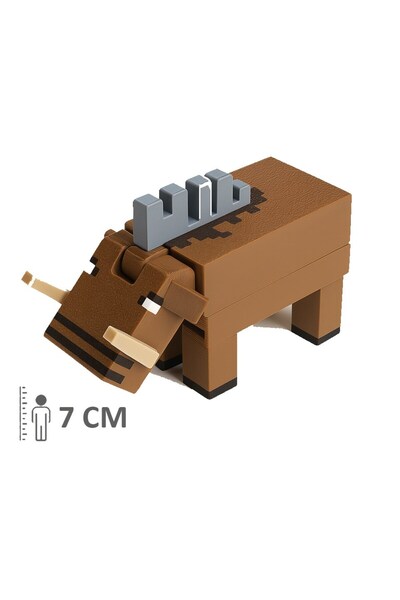 FigürDizayn Minecraft Hoglin Hareketli Eklemli Figür