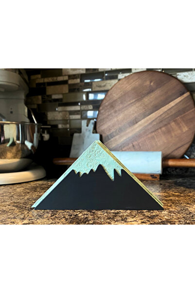 DEOZ3D Snow Mountains Design Napkin Holder - 3D Printed Decorative Organizer