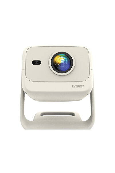 Everest PJ05 Adonis 4K Destekli Android 9.0 12.000 Lümen Otomatik Odaklanma Taşınabilir Projeksiyon