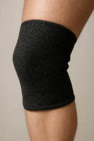 5.MEVSİM Wool Knee Pads (2 Pcs Right-Left) Knee Chronic Pain with 50% Sheep Wool - Unisex