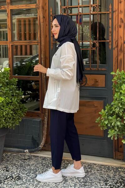 Kayra Ceket KY-B25-73029 Beyaz