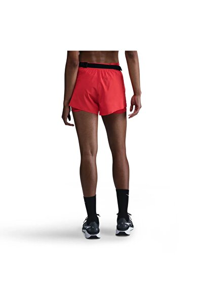 Nike Swift Dri-Fit Kadın Kırmızı taytlı Koşu Şortu - HJ5376-696