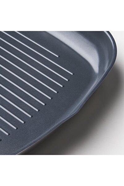 IKEA 365+ Grill pan, stainless steel/non-stick coating, 28 x 28 cm