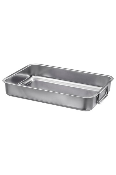 IKEA KONCIS Roasting Tin, Stainless Steel, 34 x 24 cm