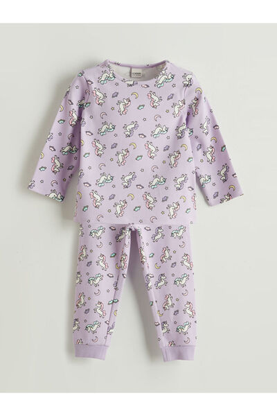 LC Waikiki Sparkling Choices from Shining Store |   Patterned Girls' Pajama Set