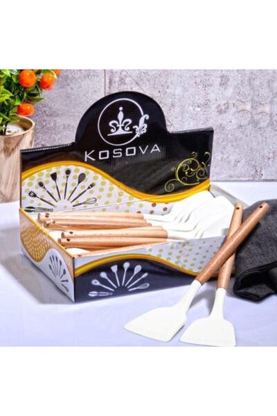 sepetra Bamboo Silicone Spatula Krem Slk-253 Bamboo Pink