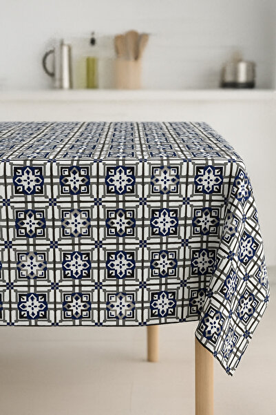 MEKİK BUTİK Raşel Fabric Stress-Free Table Cloth Table Cloth Stain-Resistant