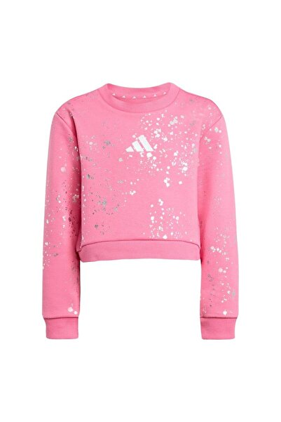 adidas Dziecięcy różowy dres LG GLAM SET JW2419