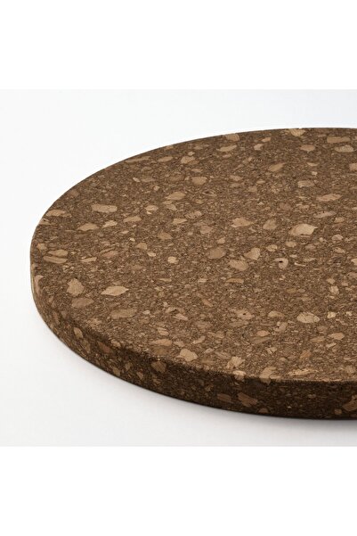 IKEA HEAT Pot stand, dark brown, 29 cm