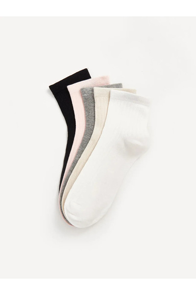 LC Waikiki Women's Flat Socks 5-Pack