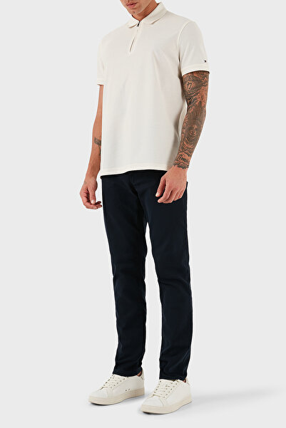 Tommy Hilfiger Streç Pamuklu Comfort Fit Normal Bel Düz Paça Pantolon Erkek PANTOLON MW0MW38810 DW5