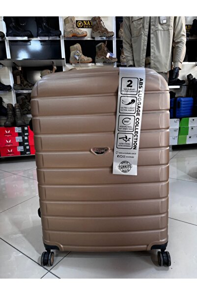 North Gold Renk Büyük Boy Valiz Tekerlekli