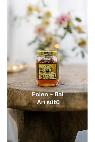 TROYA ARICILIK GIDA Troya Mix Arısütü-Bal-Polen 180 g
