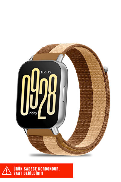Nezih Case Redmi Watch 5 Active / Redmi Watch 5 Lite Uyumlu Hasır Örgü Cırtlı...