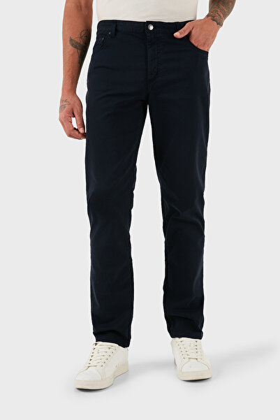 Tommy Hilfiger Streç Pamuklu Comfort Fit Normal Bel Düz Paça Pantolon Erkek PANTOLON MW0MW38810 DW5