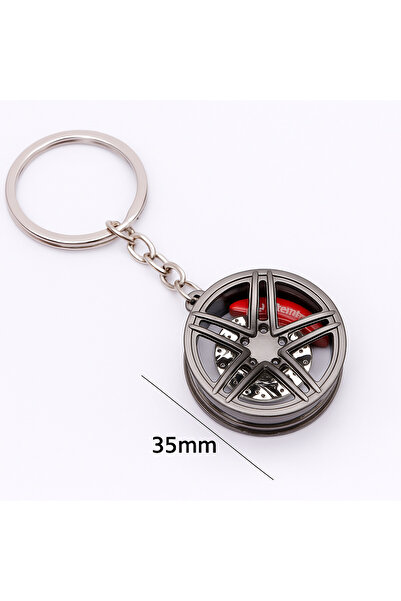 Kolezia Jant Döner Disk Lüks Oto Anahtarlık – Şık Tasarım, Çanta Aksesuarı Ve...