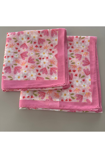 Cizgim Anne-Kız Takım Eşarp