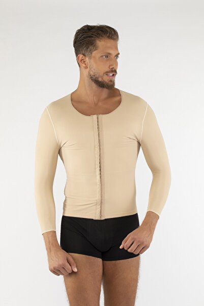 VİZOR Code 1896 Men's Chest-Abdominal-Arm Post Op Compression Vest