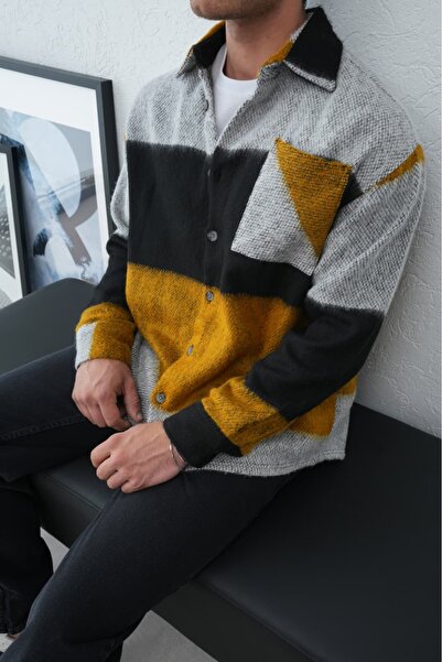 Scornic Marakech Premium %100 Pamuklu Kumaş Unisex & Erkek Oduncu Gömlek & Ceket