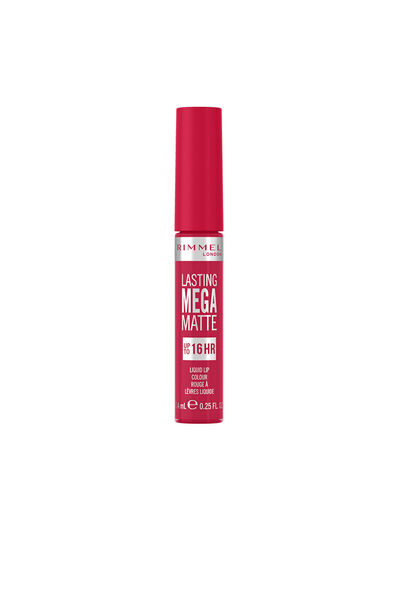 RIMMEL LONDON Lasting Mega Matte Flüssige Lippenfarbe #910-fuchsia Flush 7,4 ml