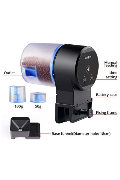 SunSun Smart Aquarium Feeder AK-21 (batteries not included)
