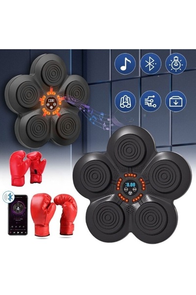 OEM Boxing training target, USB, Bluetooth, for children and adults, with speaker, wall mountable