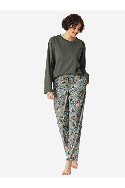 Schiesser Pyjamahose Mix & Relax Schlaf-Hose Pyjama Schlafmode